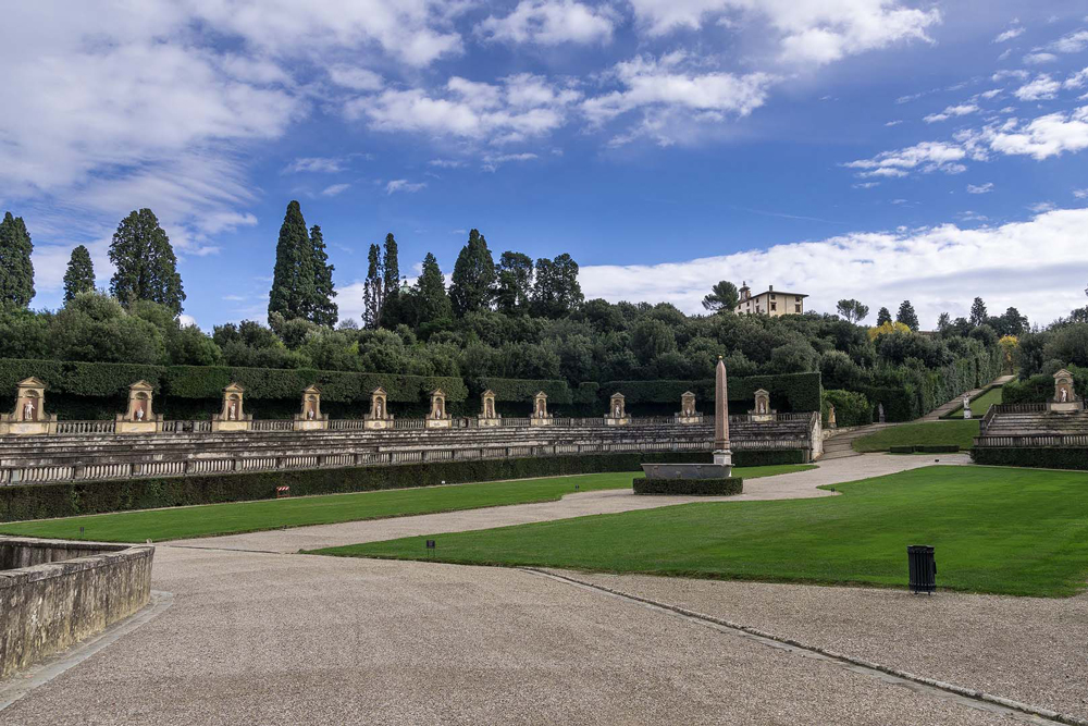 The beautiful Boboli Gardens